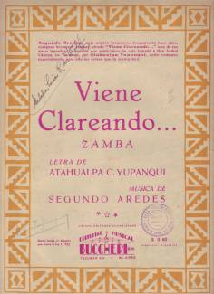 Atahualpa Yupanqui - Partitions Partituras Music sheets