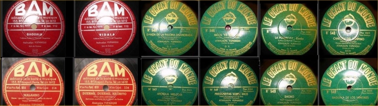 Discos Chant du Monde 1950